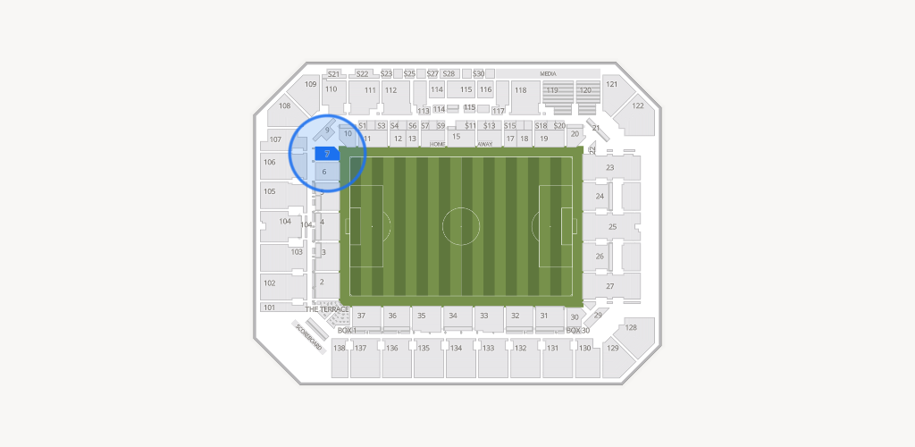 Inter&Co Stadium Seating Chart