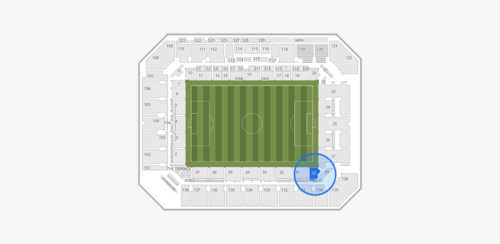 Inter&Co Stadium Seating Chart