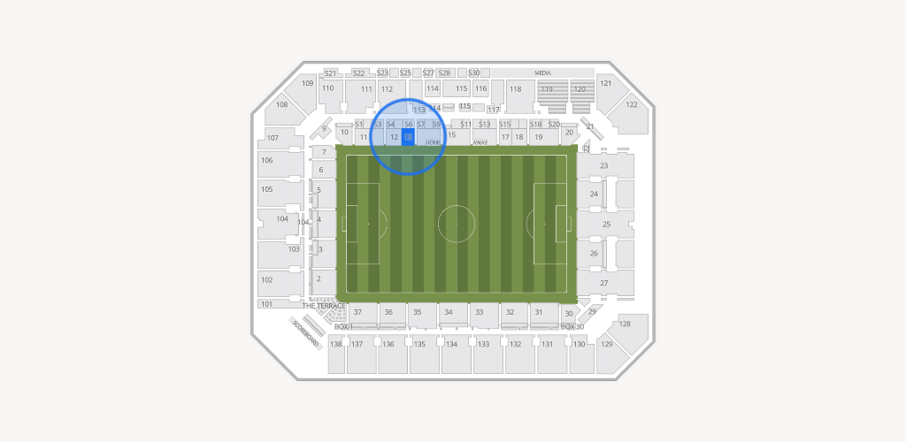 Inter&Co Stadium Seating Chart