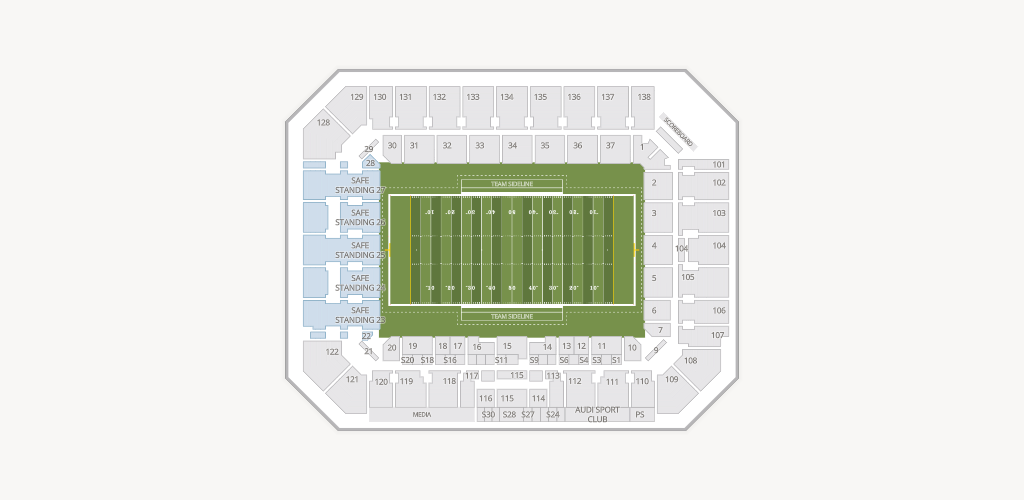 Inter&Co Stadium Seating Chart