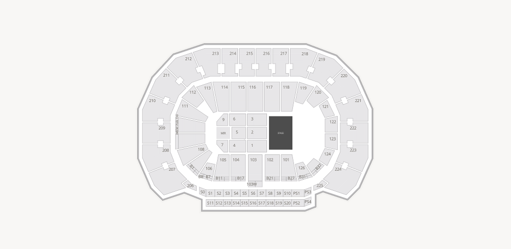 INTRUST Bank Arena Seating Chart