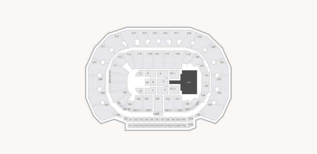 INTRUST Bank Arena Seating Chart