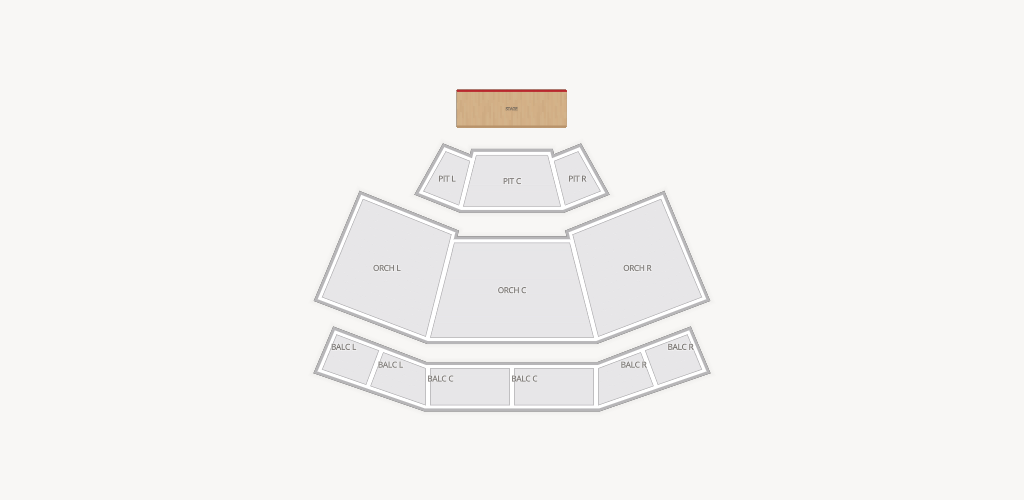 IP Casino Resort and Spa Seating Chart