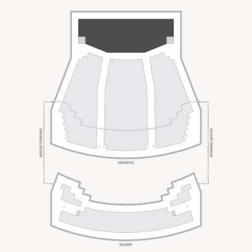 Irvine Barclay Theatre seating chart