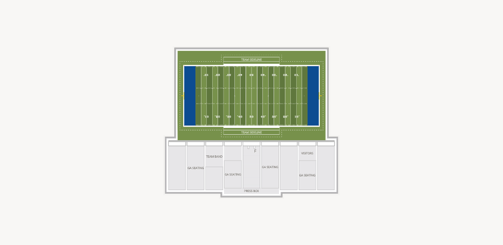 ISU Memorial Stadium Seating Chart