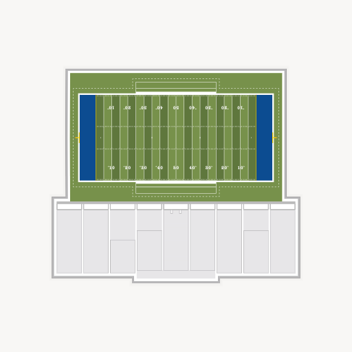 ISU Memorial Stadium seating chart