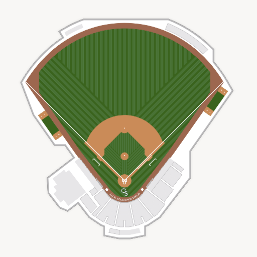 J.I. Clements Stadium seating chart