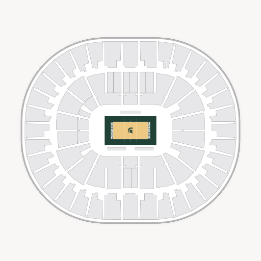 Jack Breslin Student Events Center seating chart