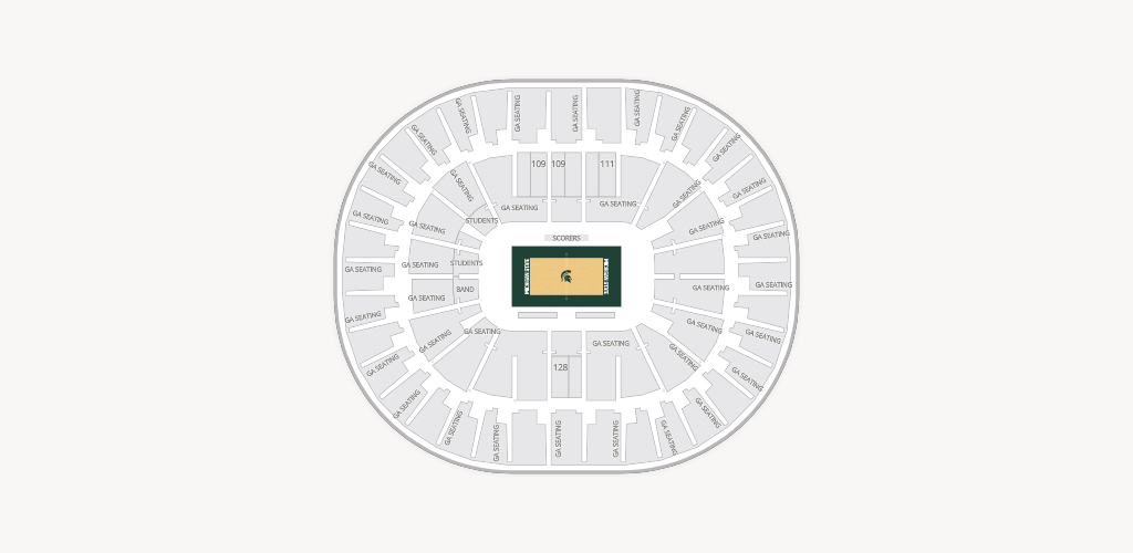Jack Breslin Student Events Center Seating Chart