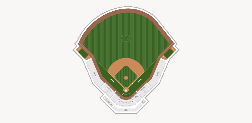 Jack Cook Field Seating Chart