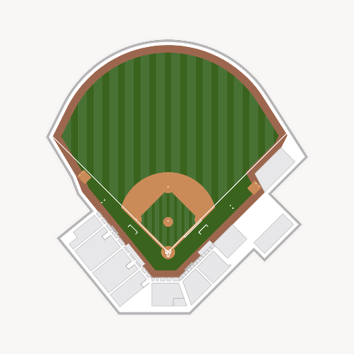 Jackie Robinson Ballpark seating chart