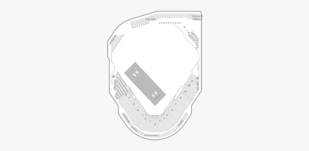Jackson Field - Lansing, MI Seating Chart