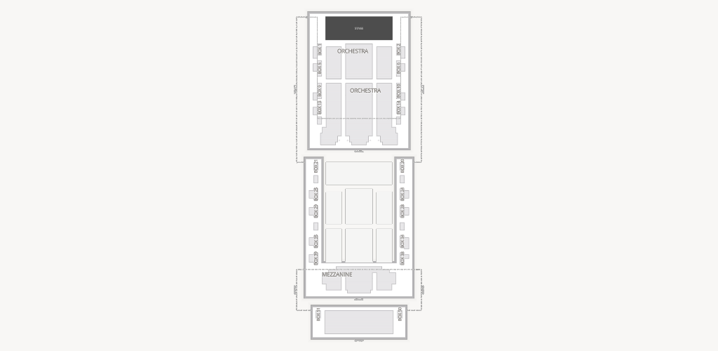 Jacksonville Center for the Performing Arts - Jacoby Symphony Hall Seating Chart