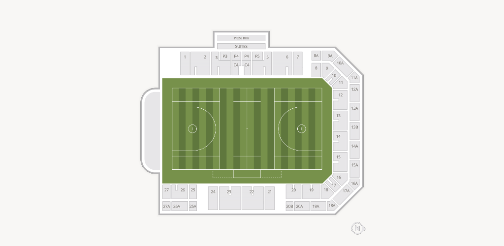 James M. Shuart Stadium Seating Chart