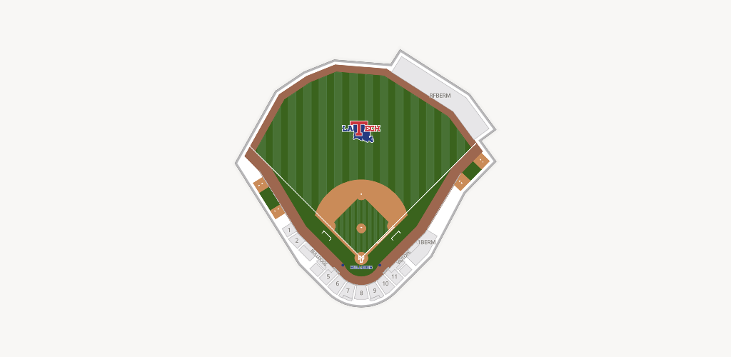JC Love Field Seating Chart