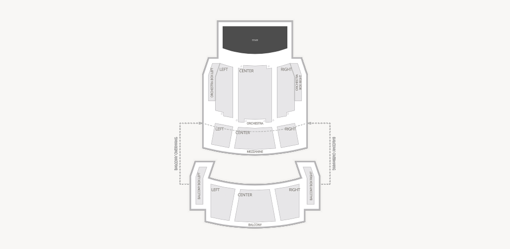 Jefferson Performing Arts Center Seating Chart