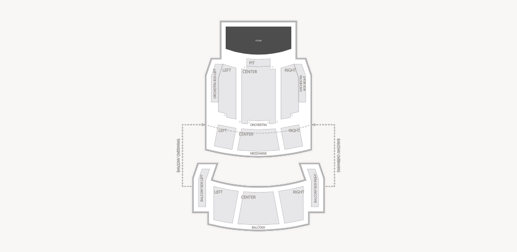 Jefferson Performing Arts Center Seating Chart