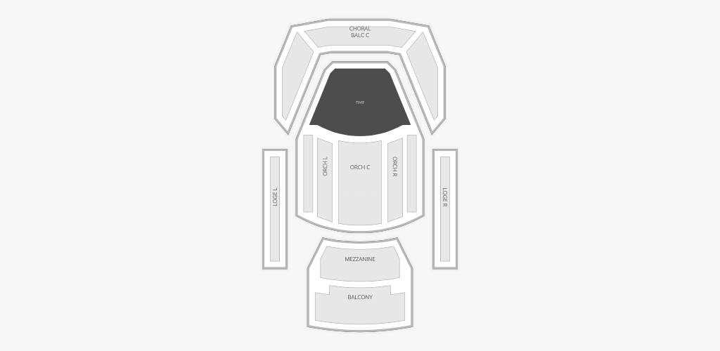 Jemison Concert Hall at Alys Stephens Center Seating Chart
