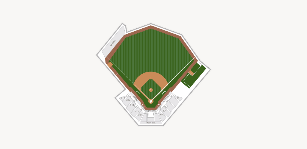 Jim Patterson Stadium Seating Chart