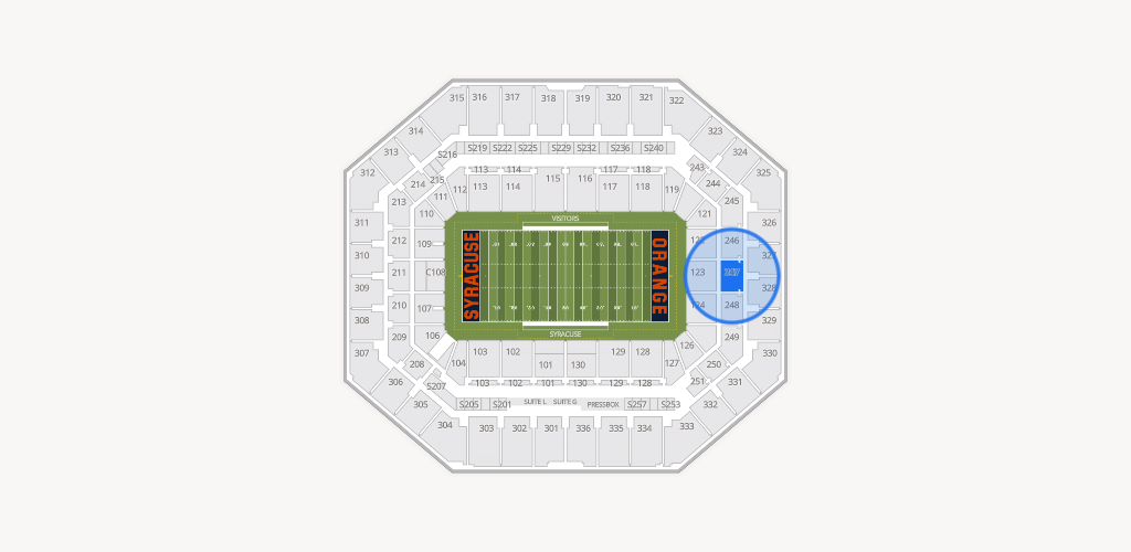 JMA Wireless Dome Seating Chart
