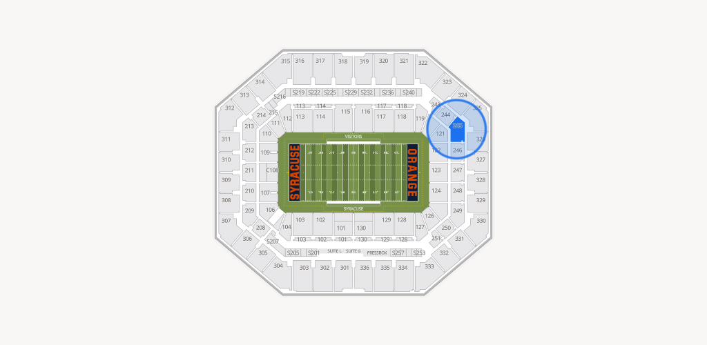 JMA Wireless Dome Seating Chart