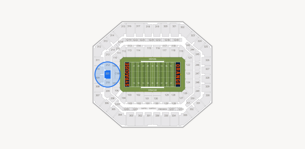 JMA Wireless Dome Seating Chart