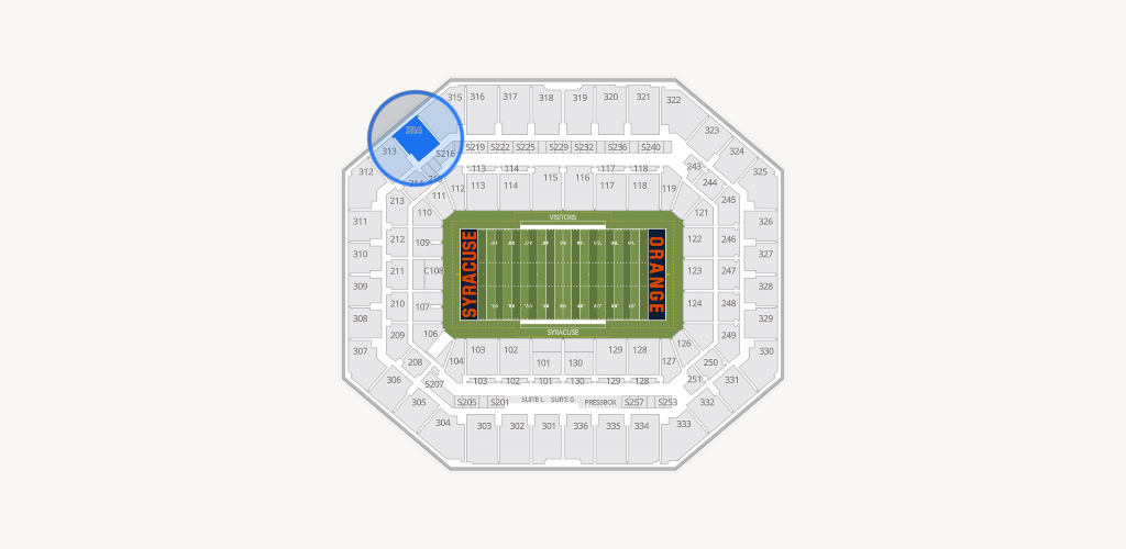 JMA Wireless Dome Seating Chart