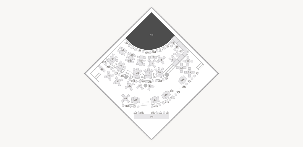 Joe's Pub - New York, NY Seating Chart