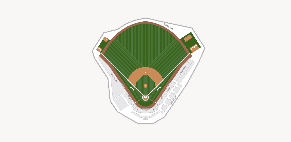 John Euliano Park at UCF Baseball Complex Seating Chart
