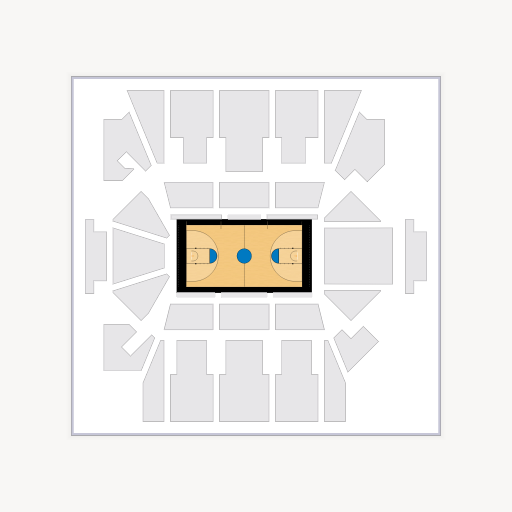 John G. Kulhavi Court at McGuirk Arena seating chart