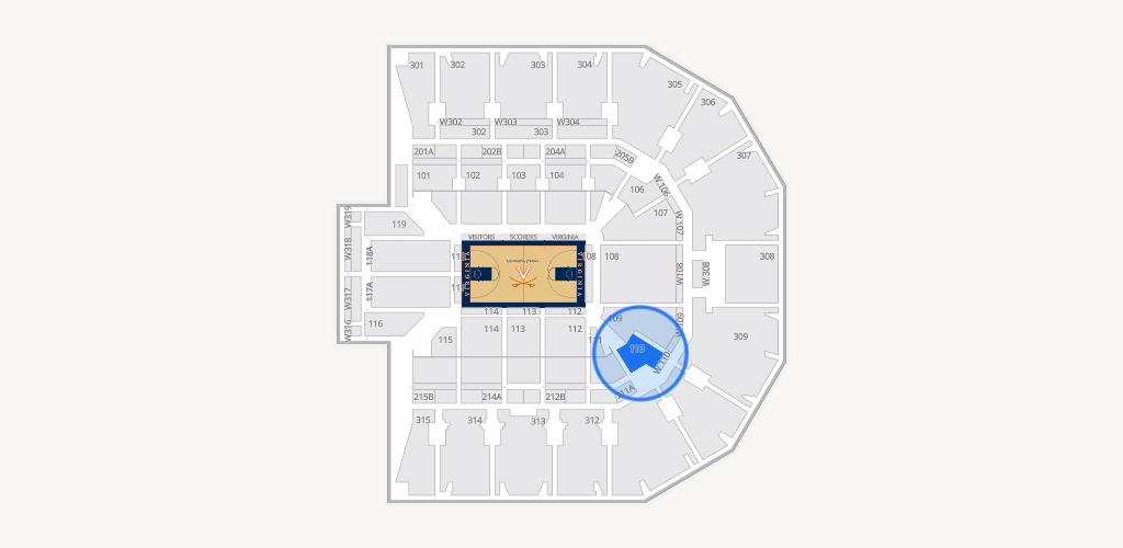 John Paul Jones Arena Seating Chart