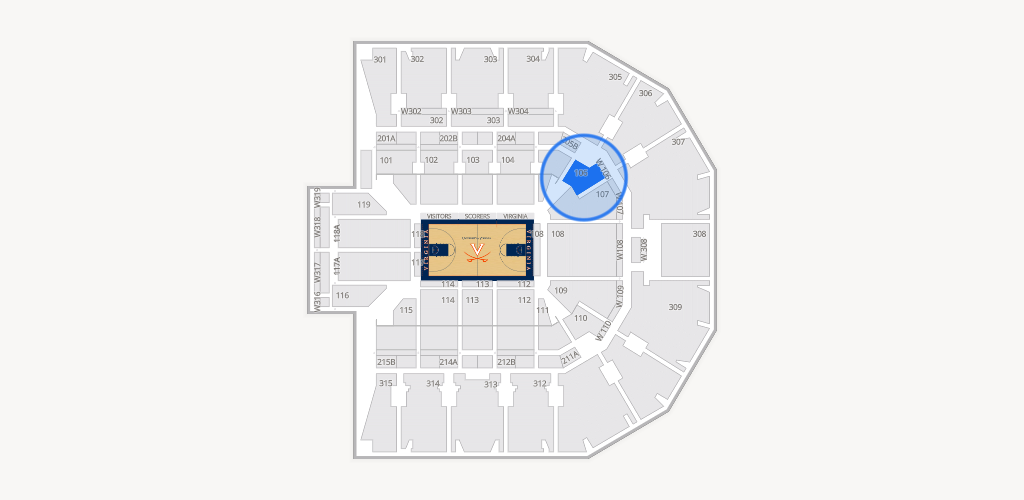 John Paul Jones Arena Seating Chart