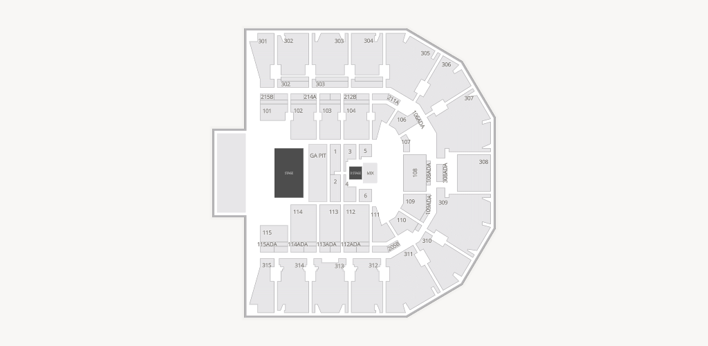 John Paul Jones Arena Seating Chart