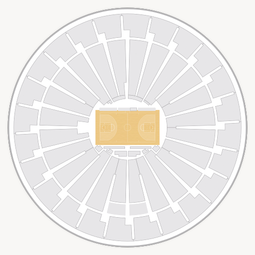 Jon M. Huntsman Center seating chart