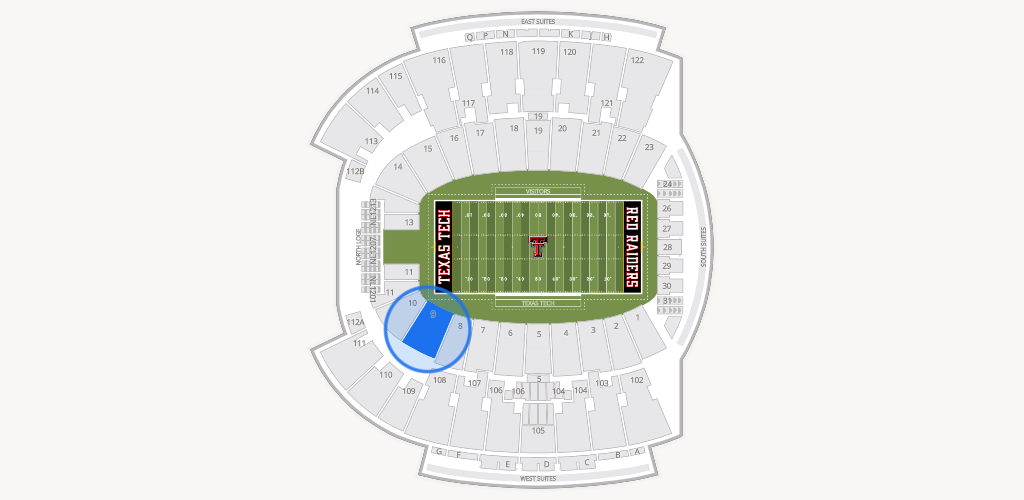 Jones AT&T Stadium Seating Chart