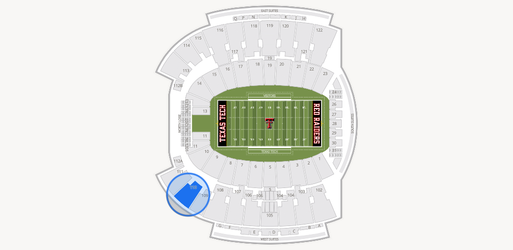 Jones AT&T Stadium Seating Chart