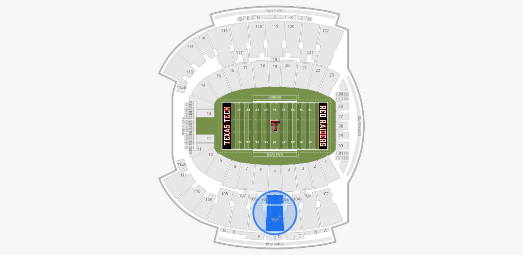 Jones AT&T Stadium Seating Chart
