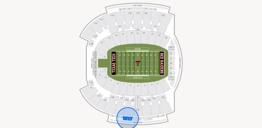 Jones AT&T Stadium Seating Chart