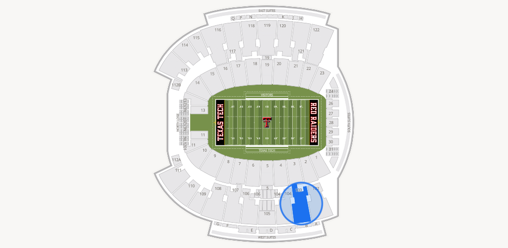 Jones AT&T Stadium Seating Chart