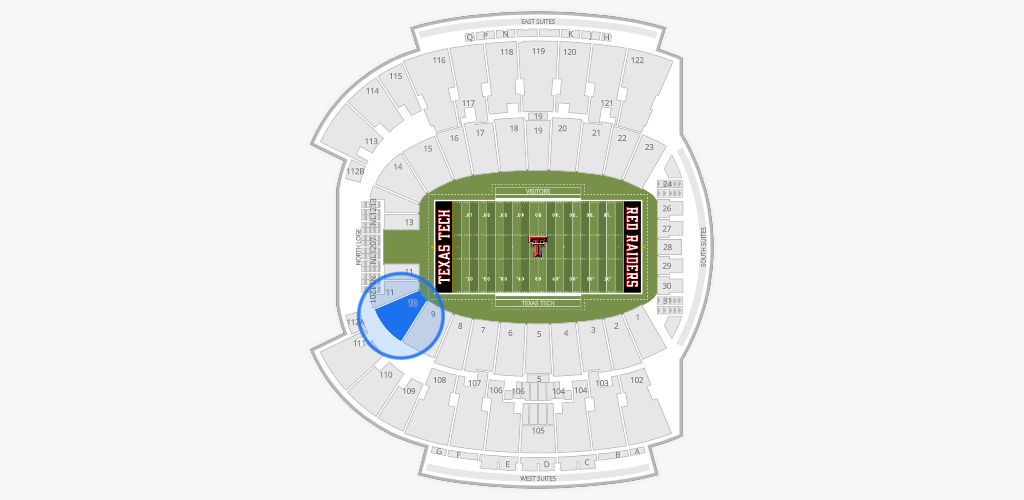 Jones AT&T Stadium Seating Chart
