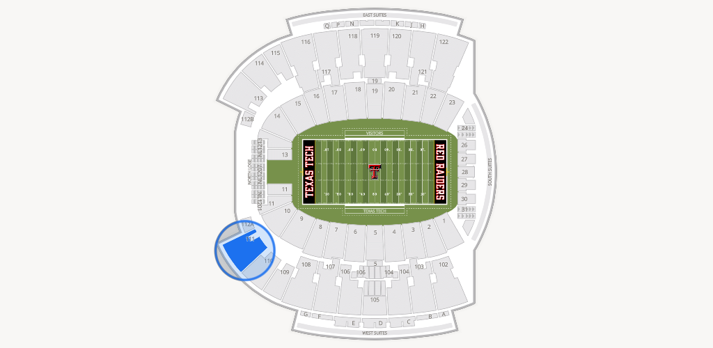 Jones AT&T Stadium Seating Chart