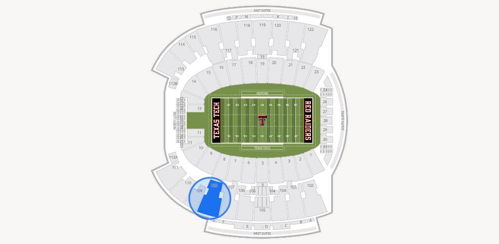 Jones AT&T Stadium Seating Chart