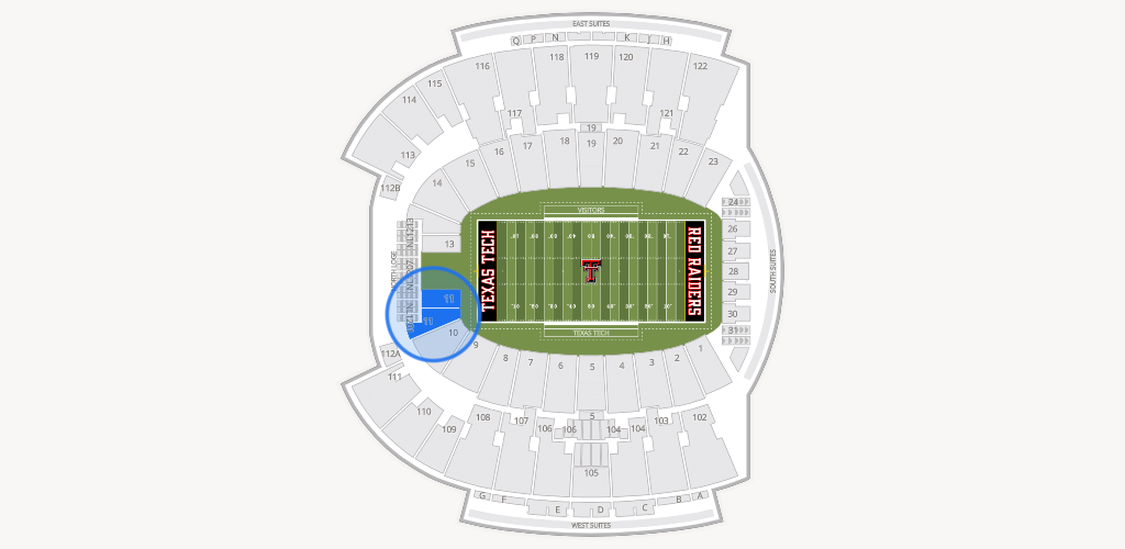 Jones AT&T Stadium Seating Chart