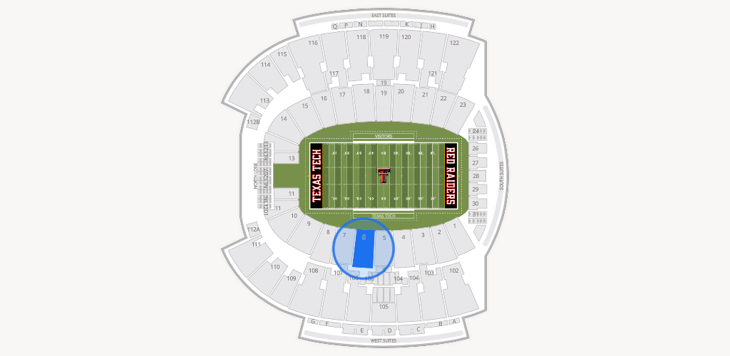 Jones AT&T Stadium Seating Chart