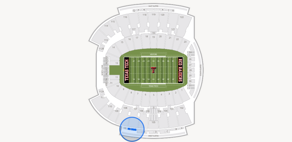 Jones AT&T Stadium Seating Chart