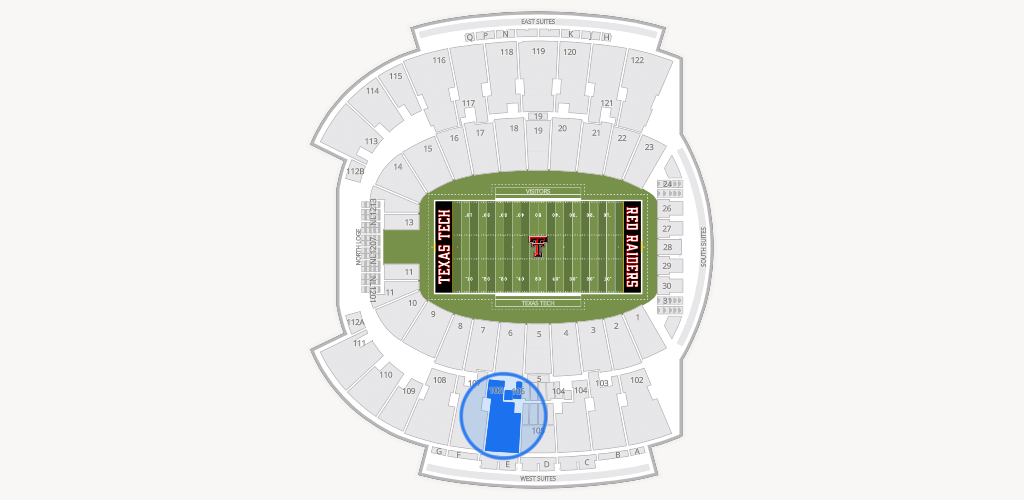 Jones AT&T Stadium Seating Chart