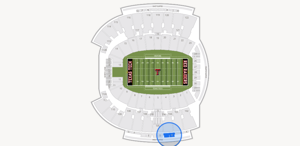 Jones AT&T Stadium Seating Chart