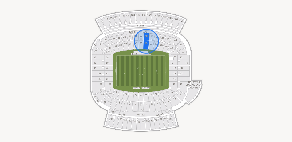 Jordan-Hare Stadium Seating Chart