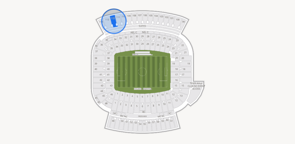 Jordan-Hare Stadium Seating Chart