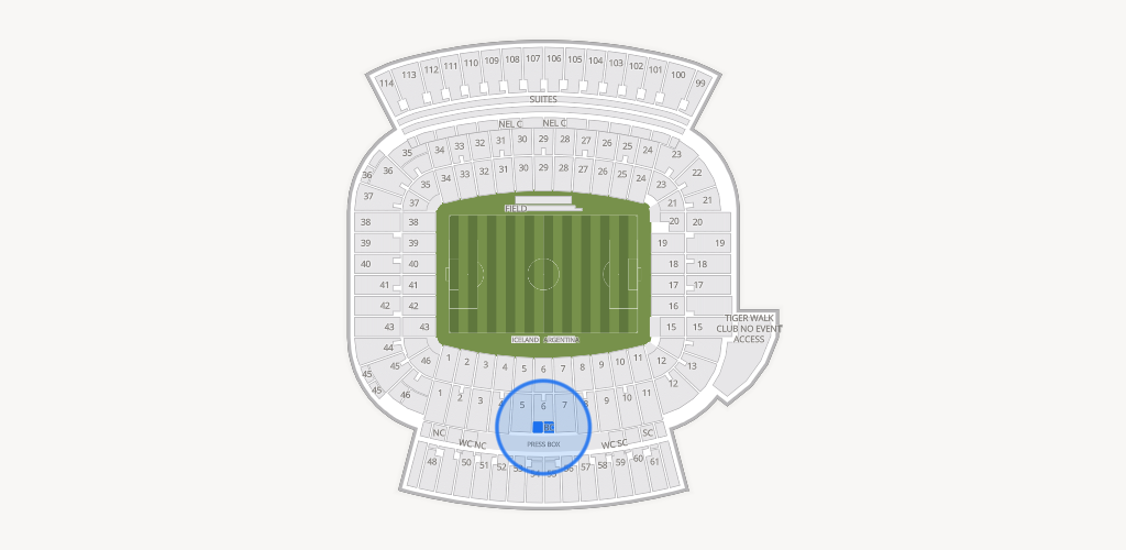 Jordan-Hare Stadium Seating Chart